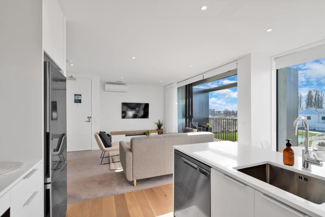 Top Floor Luxury City Central W Sunny Balcony Christchurch Extérieur photo