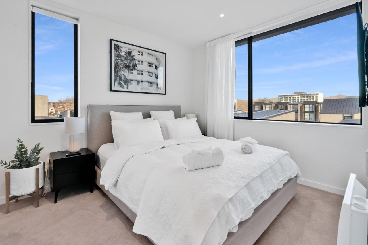 Top Floor Luxury City Central W Sunny Balcony Christchurch Extérieur photo