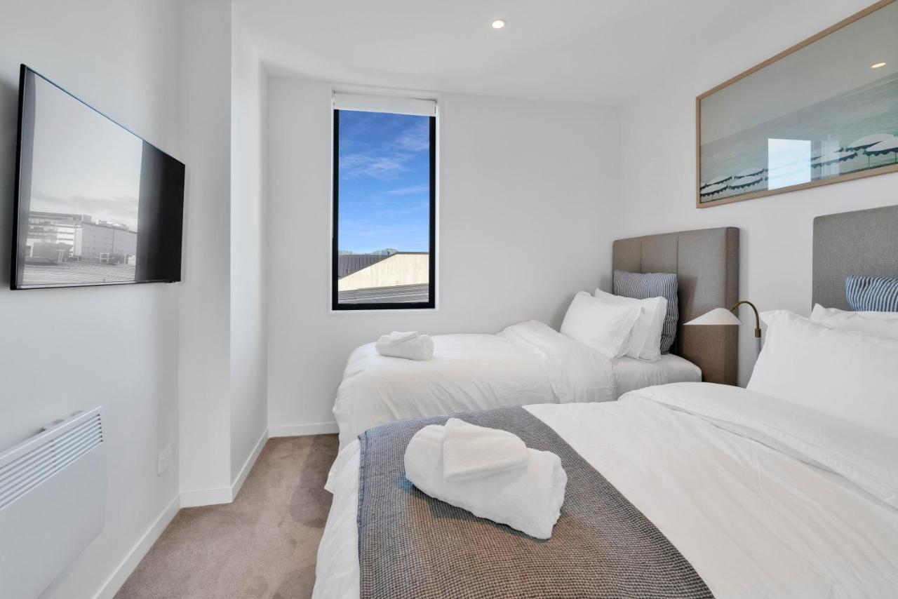 Top Floor Luxury City Central W Sunny Balcony Christchurch Extérieur photo
