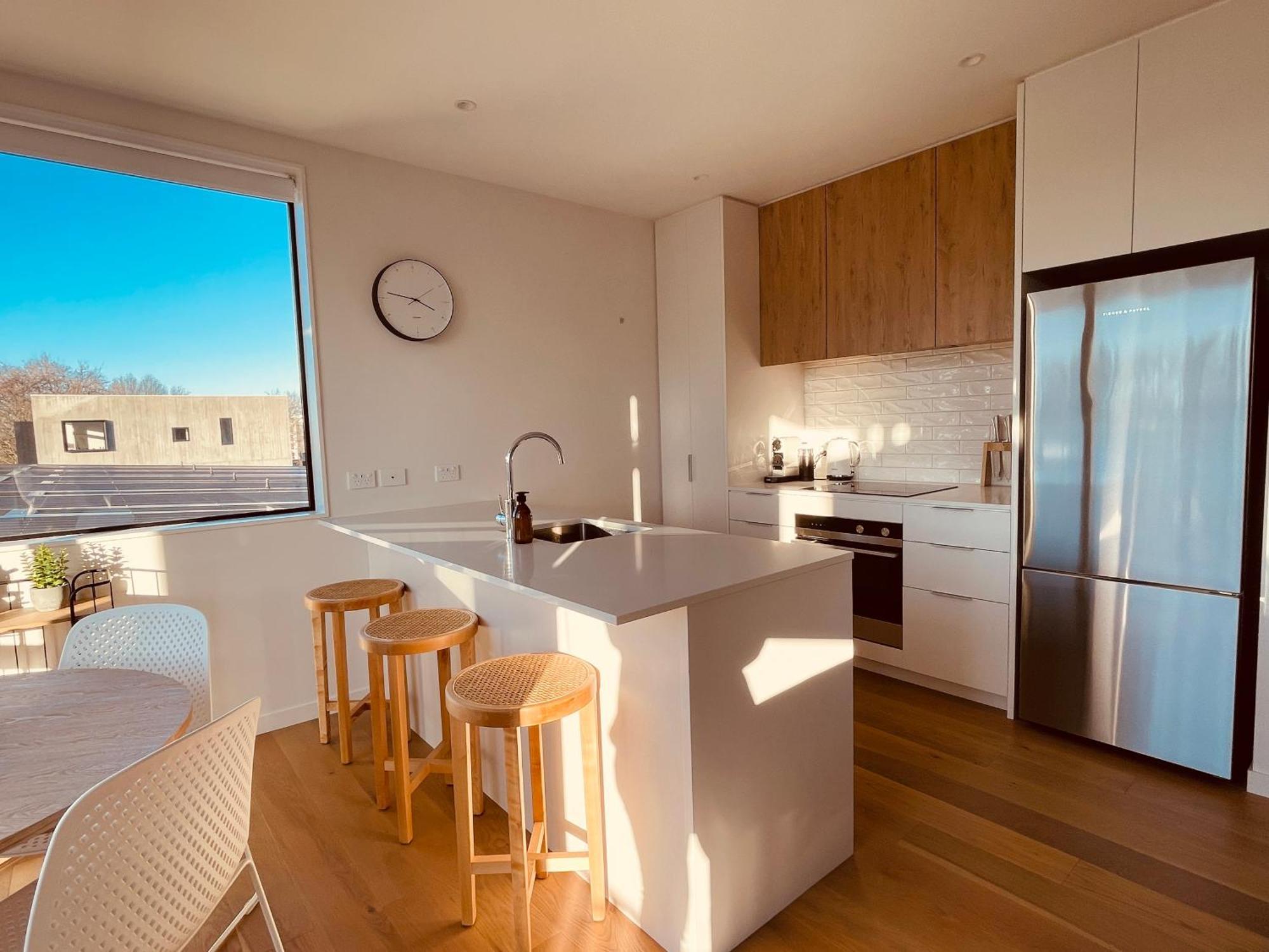 Top Floor Luxury City Central W Sunny Balcony Christchurch Extérieur photo